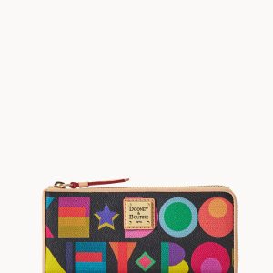 Art Deco Zip Clutch