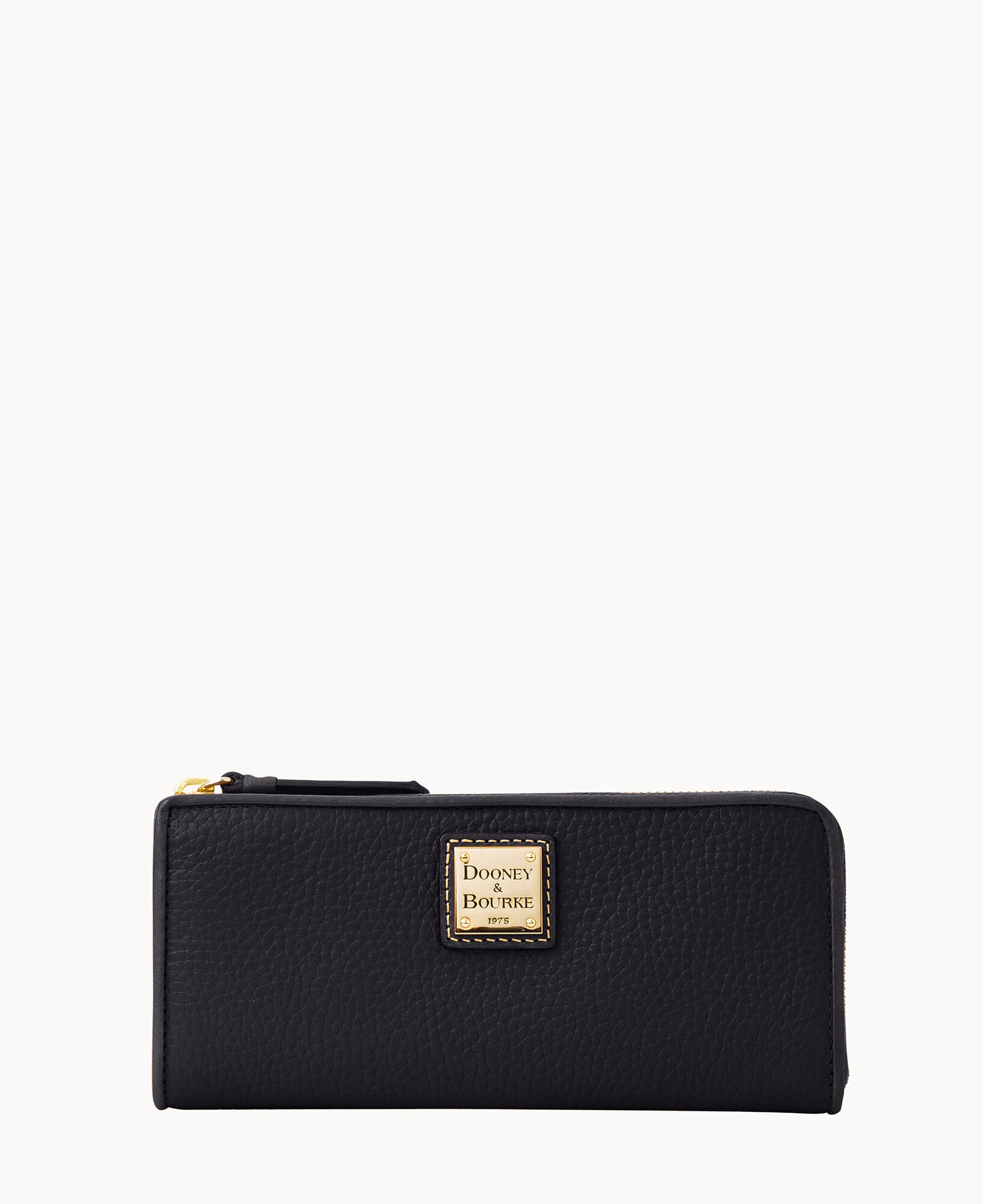 Pebble Grain Zip Clutch - Image 4