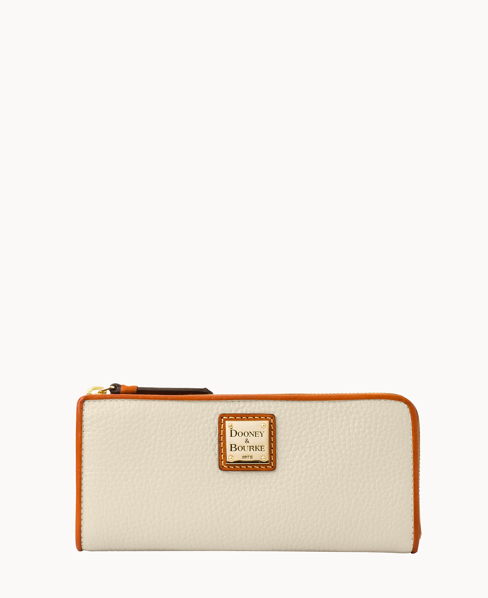 Pebble Grain Zip Clutch - Image 10