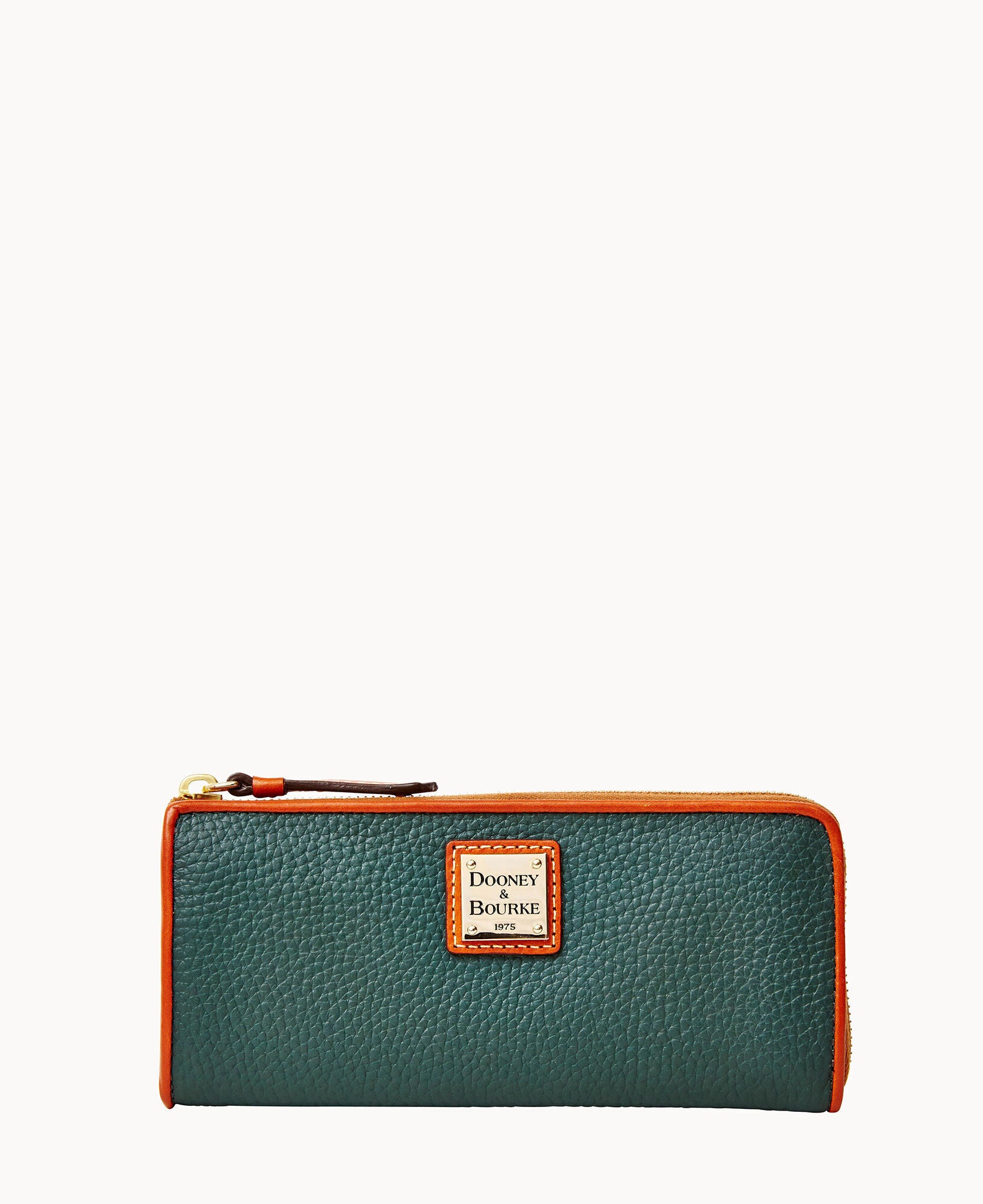 Pebble Grain Zip Clutch - Image 22