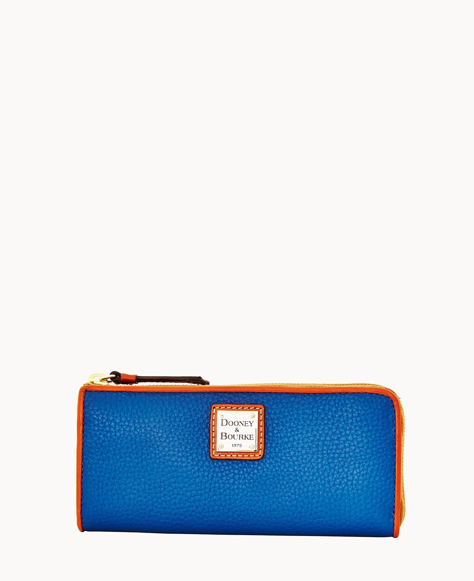 Pebble Grain Zip Clutch - Image 19