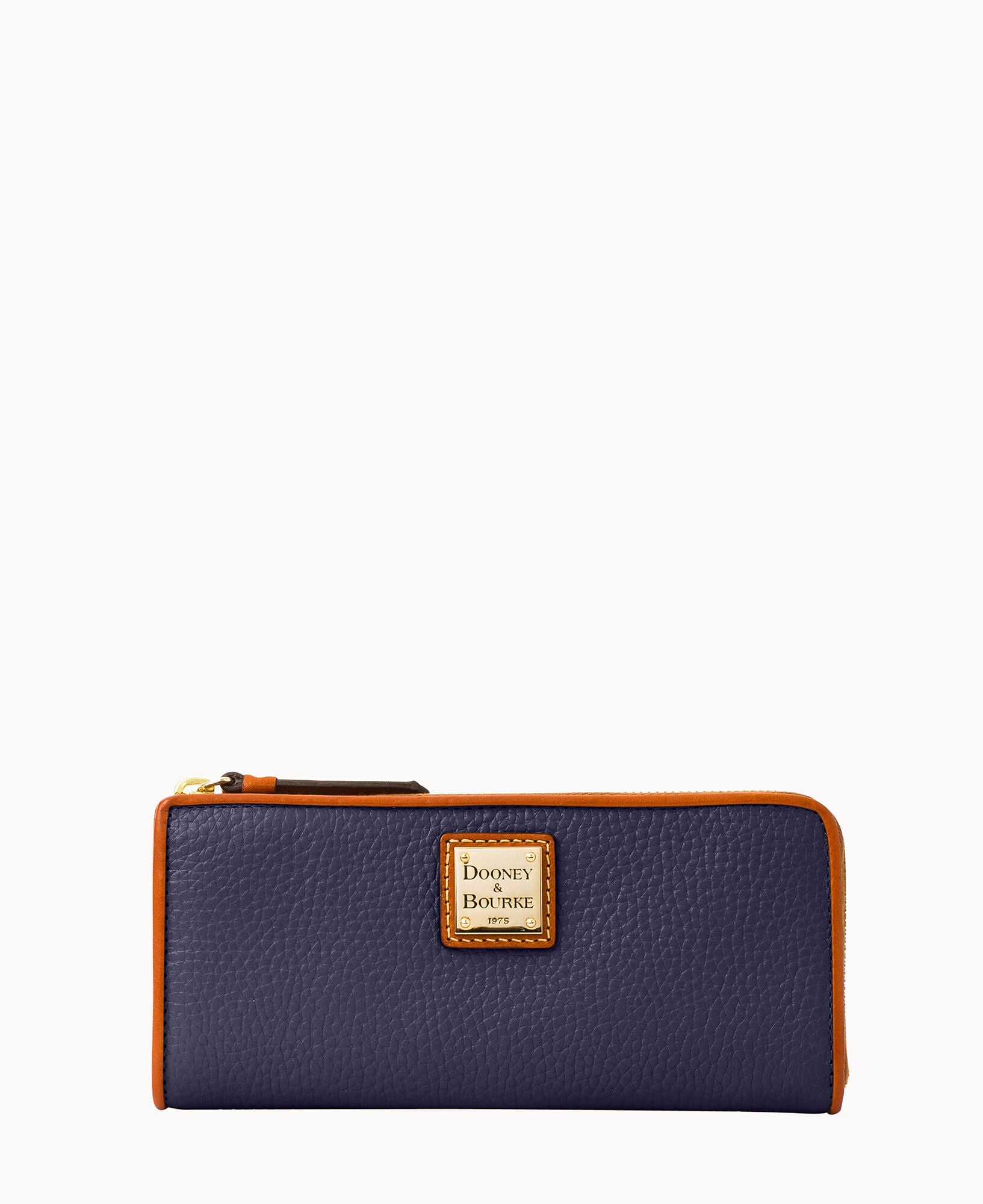 Pebble Grain Zip Clutch - Image 16