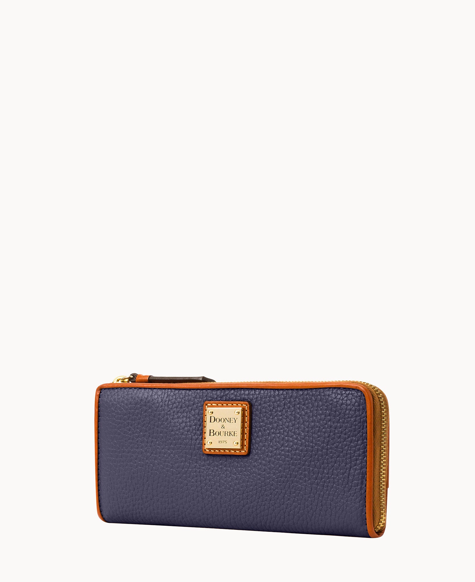 Pebble Grain Zip Clutch - Image 17
