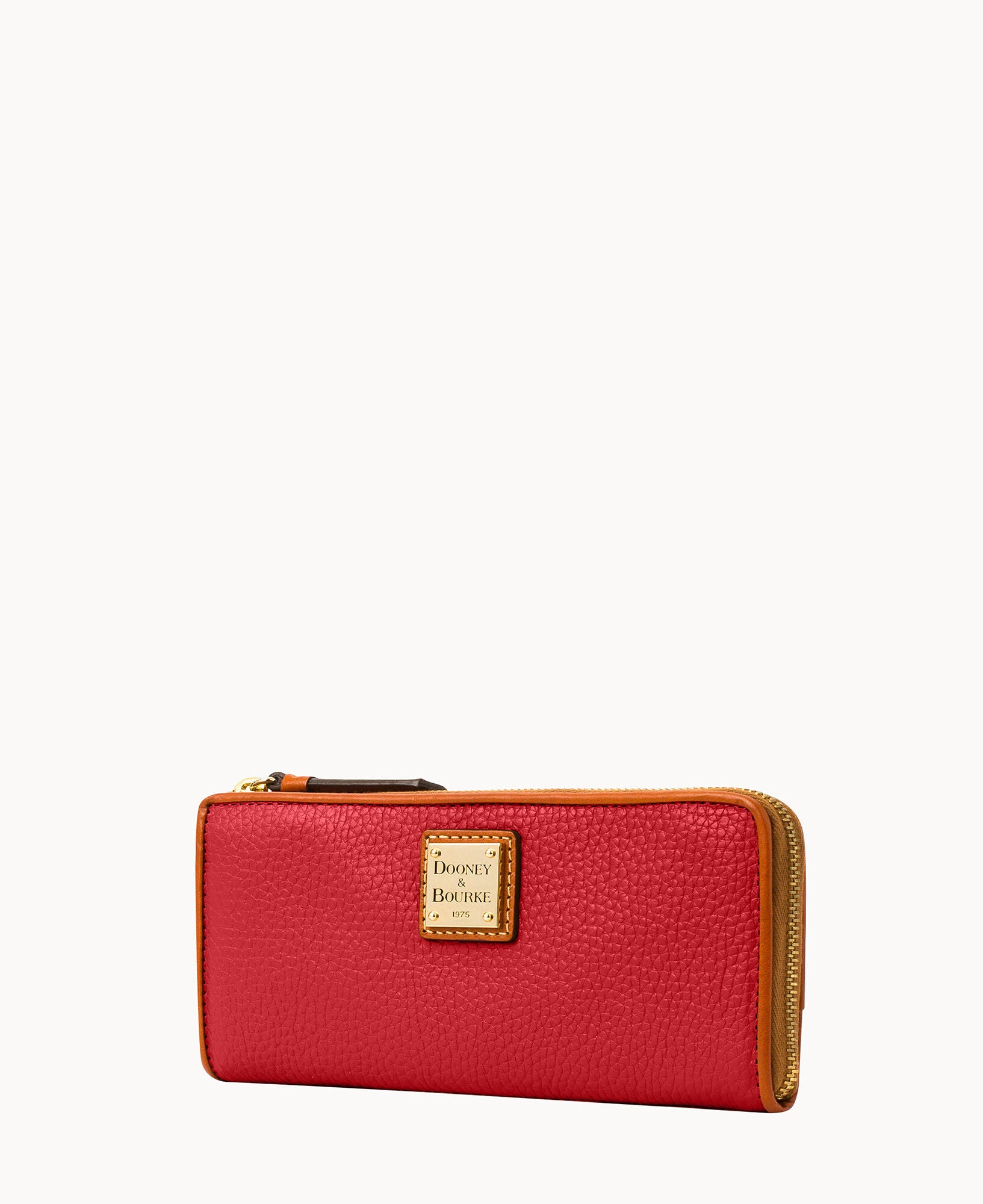 Pebble Grain Zip Clutch - Image 26